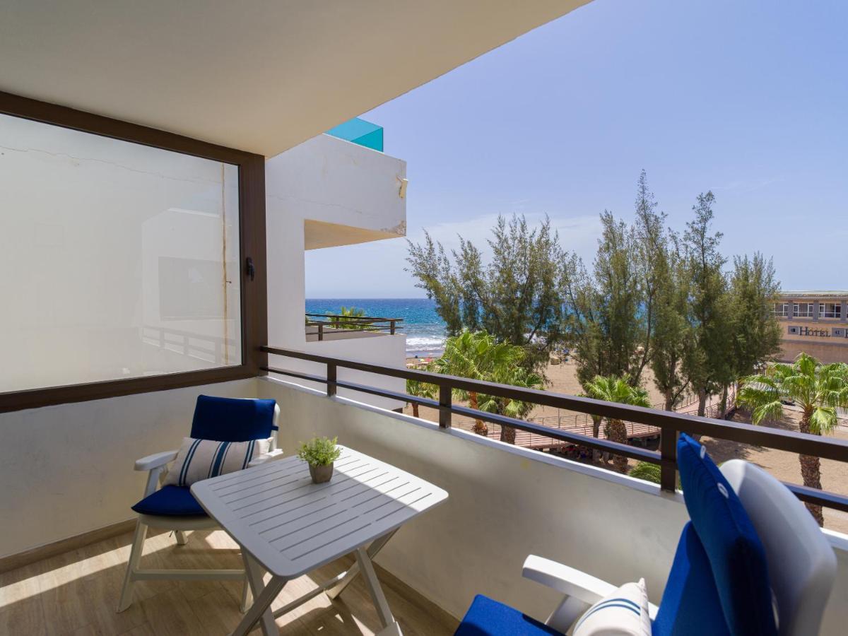 Precioso Apartamento En 1ª Linea De Mar San Agustín Εξωτερικό φωτογραφία